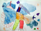 Това е Рисунката на Мия Симеонова на 6 години, тя е...